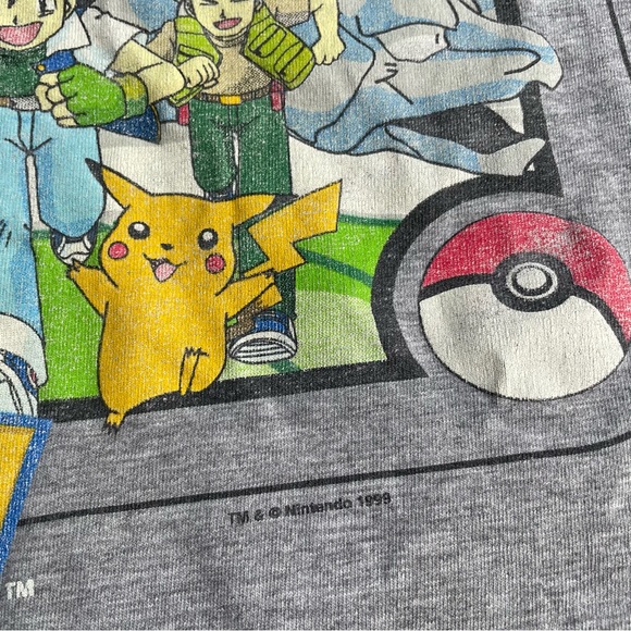 Vintage 1999 Pokémon T Shirt - Picture 3 of 4